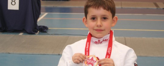 Poker de medallas en el Criterium Nacional